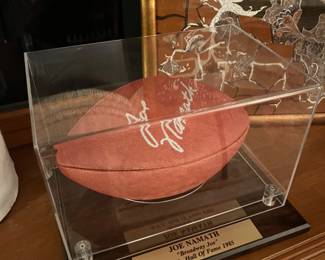 Joe Namath hall of fame signed NFL