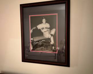 Signed Mickey Mantle Ray Gallo Sports Memorbilia