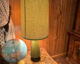 Vintage lamp vintage globe