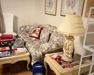 Couch and end tables