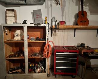 Tools and guitar
