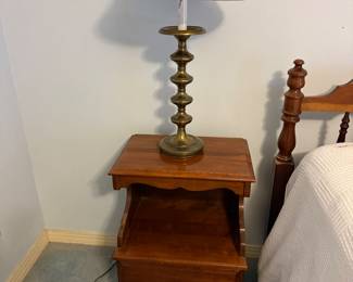 Maple bedside table