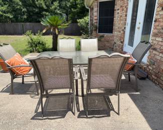 Patio table and chairs