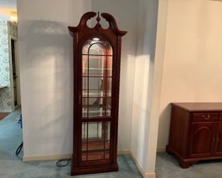 lighted Curio by Polaski