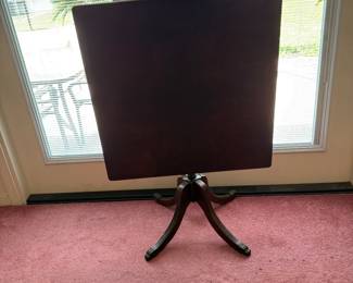 Tilt top table