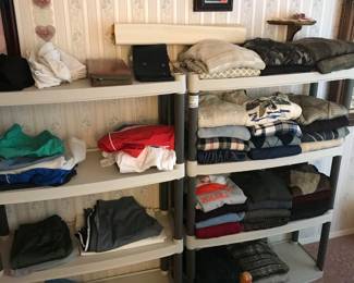 Men's clothing!