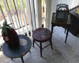 Stools and tables!