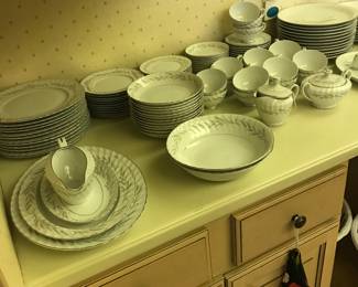 One of 2 sets of fine china!