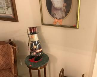 Marble topped table!