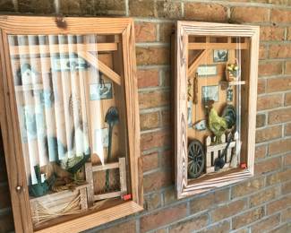 Diorama wall hangings!