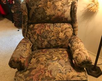 One of two matching recliners!