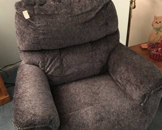 One of two matching recliners!