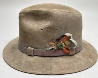 Vintage Suede LL Bean Hat