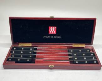 Vintage Set of Zwilling J A Henckels Knife Set