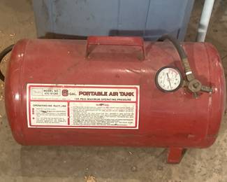 Sears Model 474.161260 6-Gallon Portable Air Tank