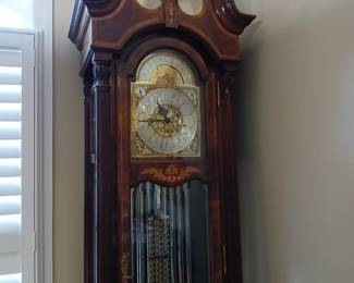 Beautiful grandfather clock by Howard Miller