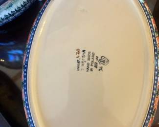 Bake ware, hand painted from Poland