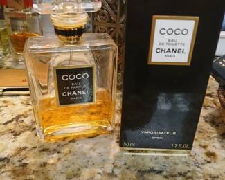 Blake box has new packaged Coco Chanel, & 1 quarter full bottle