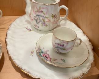 Porcelain tea set