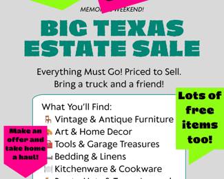 Flyer Memorial Weekend Extravaganza Sale