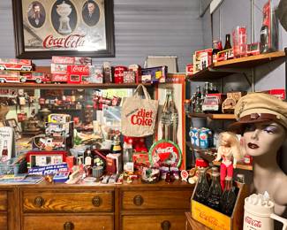 Check out our Coca Cola room!
