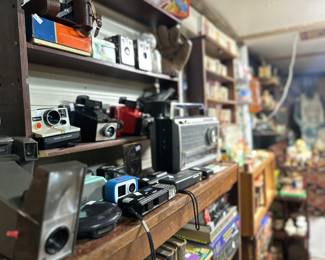 All sorts of cameras in the General Store
