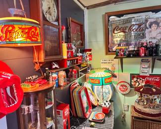 Check out our Coca Cola room!