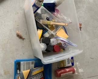 Painting Supplies Mystery Lot