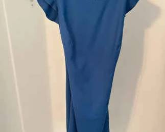 Talbots Italian Flannel Blue Dress 10p