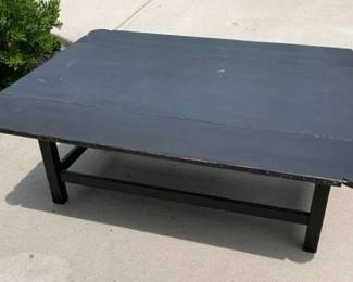 Black Folding Coffee Table