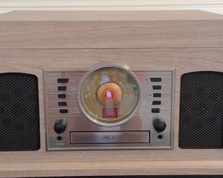 001 Crosley CR7011AGY Mcqueen Entertainment Center