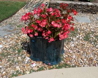 Large flower pot -you must move without dumping dirt