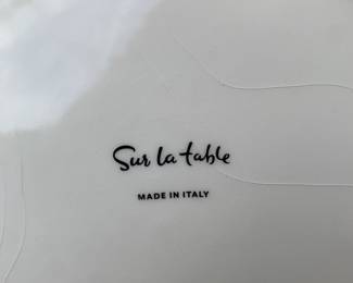 Sur la Table Italian dinnerware