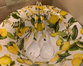 Lemon salad bowl