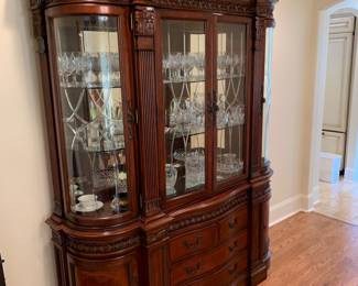 Large china cabinet