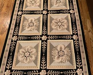 Needlepoint rug