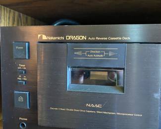 Nakamichi stereo system