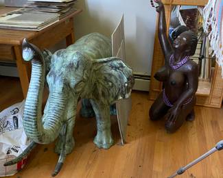Bronze elephant
