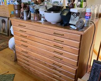 Artist's flat files