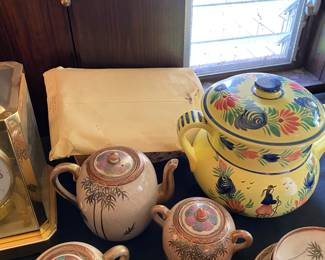 Quimper and Japanese porcelain