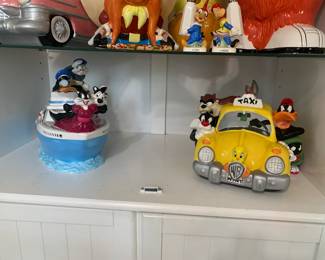 Looney tunes cookie jars