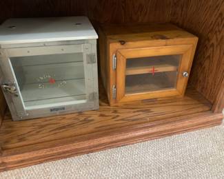 Antique sterilizer cabinets