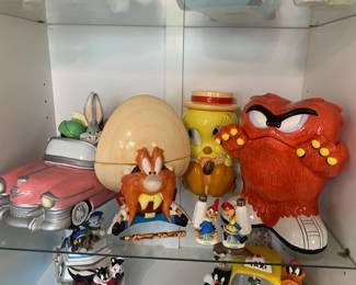 Looney tunes cookie jars