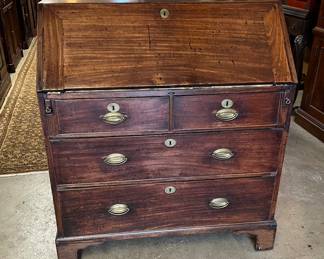 Antique Slant Front Secretary
