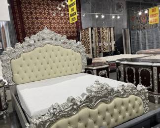 ORNATE WHITE BEDROOM