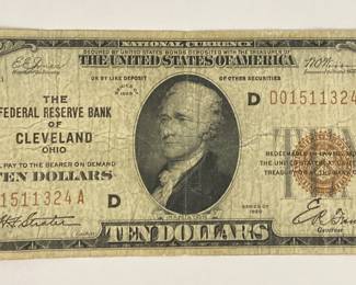 $10 note