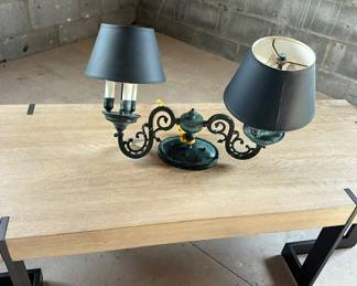 Iron sconce