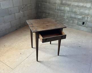 Primitive side table