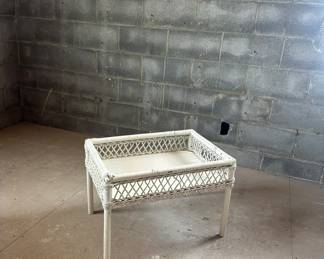 Vintage wicker.