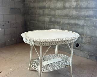 Vintage wicker.
